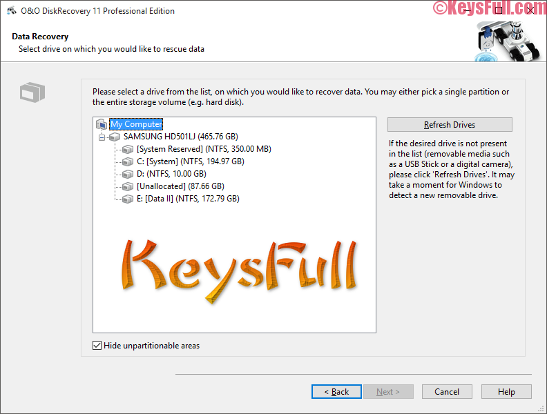 O o disk recovery 8 serial key free